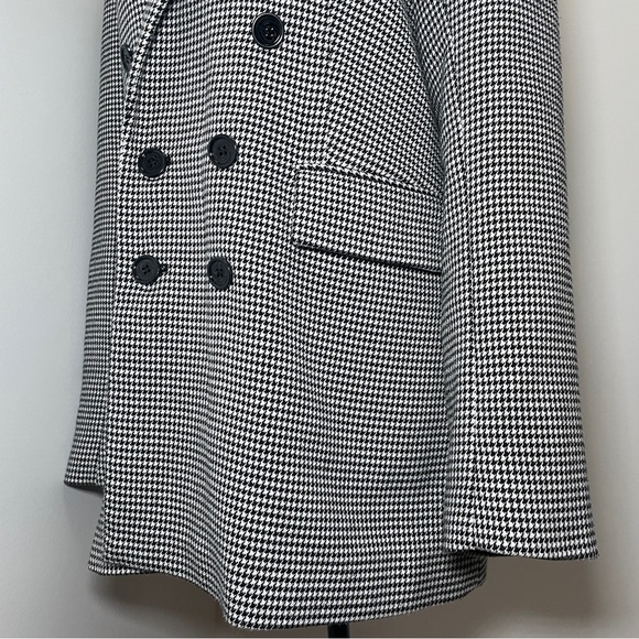 Favorite Daughter- THE PHOEBE BLAZER Black And White Houndstooth Size Medium - Picture 10 of 15